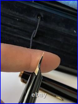Montblanc Rare Vintage fountain pen Gold Plated NEW IN BOX