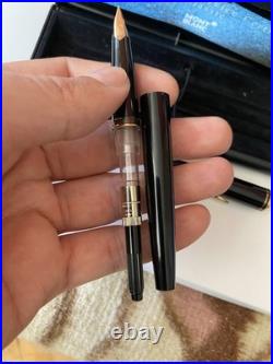 Montblanc Rare Vintage fountain pen Gold Plated NEW IN BOX