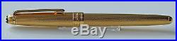 Montblanc Vermeil Barley Rollerball Pen New In Box Rare 163V In Original Box