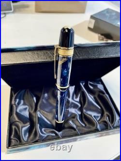 Montblanc Writer Series Edgar Allan Poe Fountain Pen Rare (b) Broad Nib