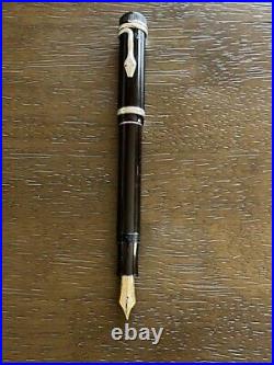 Montblanc Writers Edition 1993 Agatha Christie Fountain Pen Fine Nib Rare USED