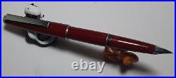 Montblank Classic 310S Fountain Pen Burgundy with Steel Nib Clip & Rings RARE