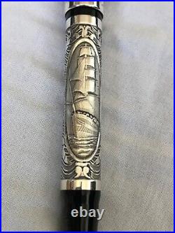 Montegrappa Amerigo Vespucci Limited Edition 1931 pieces, 18K M Nib-Rare Montegrappa Amerigo Vespucci Limited Edition 1931 pieces, 18K M Nib-Rare