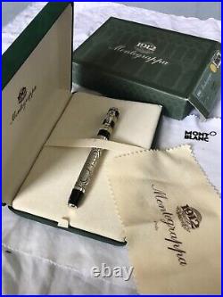 Montegrappa Amerigo Vespucci Limited Edition 1931 pieces, 18K M Nib-Rare Montegrappa Amerigo Vespucci Limited Edition 1931 pieces, 18K M Nib-Rare