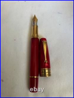 Montegrappa Celluloid Limited Edition of 24 Pieces, 18K Broad Nib-Rare