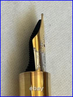 Montegrappa Celluloid Limited Edition of 24 Pieces, 18K Broad Nib-Rare