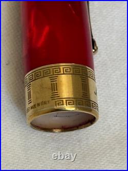Montegrappa Celluloid Limited Edition of 24 Pieces, 18K Broad Nib-Rare