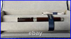 Montegrappa Espressione Rare Fountain Pen, Sterling Silver Accents, LN, Nib B