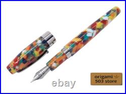 Montegrappa Fortuna Moscow Fountain Pen Stainless Steel M Nib Super Rare Boxed