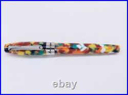 Montegrappa Fortuna Moscow Fountain Pen Stainless Steel M Nib Super Rare Boxed