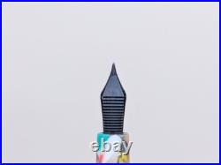 Montegrappa Fortuna Moscow Fountain Pen Stainless Steel M Nib Super Rare Boxed