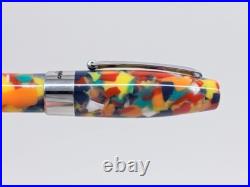 Montegrappa Fortuna Moscow Fountain Pen Stainless Steel M Nib Super Rare Boxed