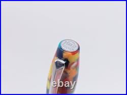 Montegrappa Fortuna Moscow Fountain Pen Stainless Steel M Nib Super Rare Boxed