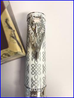 Montegrappa Game of Thrones, Great House of Stark Ltd. Ed. Rollerball White Rare