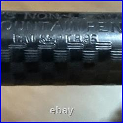 Moores Non Leak Safety Fountain Pen NY Pat Sep 1896 14 K Nib. Cap 1903 Mark Rare