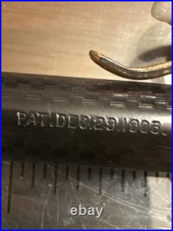 Moores Non Leak Safety Fountain Pen NY Pat Sep 1896 14 K Nib. Cap 1903 Mark Rare