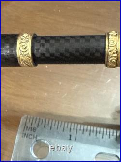 Moores Non Leak Safety Fountain Pen NY Pat Sep 1896 14 K Nib. Cap 1903 Mark Rare