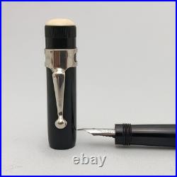 Mount Athos Everdry Safety Fountain Pen SS EF Nib Germany 30's Very Rare