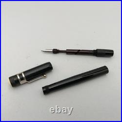 Mount Athos Everdry Safety Fountain Pen SS EF Nib Germany 30's Very Rare