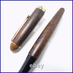 NAKAYA Brier Fountain Pen 14K SM Soft Medium Nib USED Old Rare Nibs Japan a NAKAYA Brier Fountain Pen 14K SM Soft Medium Nib USED Old Rare Nibs Japan a