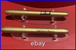 NEW 100% Authentic President Trump Rare GOLD White House Bill Signer Sharpie Pen NEW 100% Authentic President Trump Rare GOLD White House Bill Signer Sharpie Pen