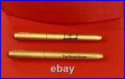 NEW 100% Authentic President Trump Rare GOLD White House Bill Signer Sharpie Pen