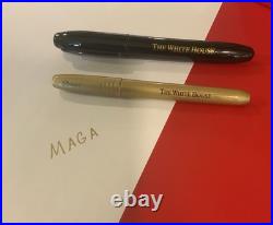 NEW 100% Authentic President Trump Rare GOLD White House Bill Signer Sharpie Pen NEW 100% Authentic President Trump Rare GOLD White House Bill Signer Sharpie Pen