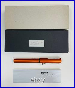 NEW Lamy Rare Al Star Copper EF Fountain Pen Orange Japan