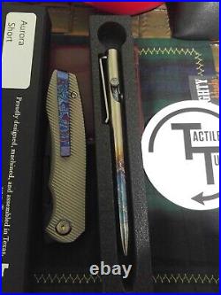 NEW! MINT RARE RELEASE TACTILE TURN AURORA NORTHERN-LIGHTS BOLT ACTION Ti 2023