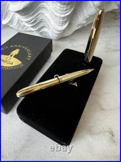 NEW OMEGA Speedmaster Apollo 11 50th Anniversary Ballpoint Pen Gold Box RARE