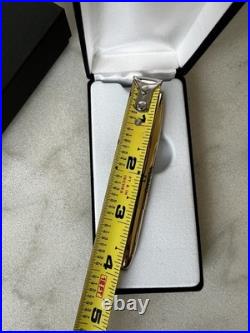 NEW OMEGA Speedmaster Apollo 11 50th Anniversary Ballpoint Pen Gold Box RARE
