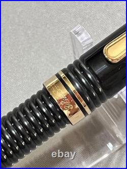 NEW Platinum Rare Early Model 3776 Gathered Fountain Pen Transparent Japan