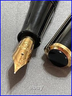 NEW Platinum Rare Early Model 3776 Gathered Fountain Pen Transparent Japan