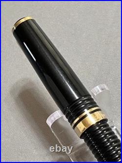 NEW Platinum Rare Early Model 3776 Gathered Fountain Pen Transparent Japan