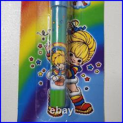 NEW RAINBOW BRITE journal ink pen postcard hologram RAVE sticker Hot Topic RARE