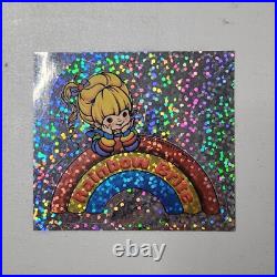 NEW RAINBOW BRITE journal ink pen postcard hologram RAVE sticker Hot Topic RARE