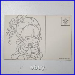 NEW RAINBOW BRITE journal ink pen postcard hologram RAVE sticker Hot Topic RARE