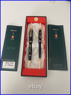 NEW & RARE Pelikan GOLF Limited Edition #842 Fountain & Ball Pen Set 18k M NIB NEW & RARE Pelikan GOLF Limited Edition #842 Fountain & Ball Pen Set 18k M NIB