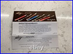 NEW RARE Sheaffer Targa 1021s Imperial Red Ballpoint and Pen Set White Dot