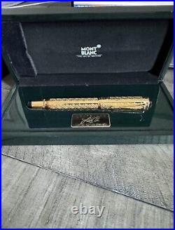 NEW Rare Montblanc Ltd. Edition Gold Louis XIV Fountain Pen (4810) #798/4810 NEW Rare Montblanc Ltd. Edition Gold Louis XIV Fountain Pen (4810) #798/4810