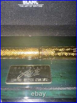 NEW Rare Montblanc Ltd. Edition Gold Louis XIV Fountain Pen (4810) #798/4810 NEW Rare Montblanc Ltd. Edition Gold Louis XIV Fountain Pen (4810) #798/4810