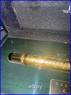 NEW Rare Montblanc Ltd. Edition Gold Louis XIV Fountain Pen (4810) #798/4810 NEW Rare Montblanc Ltd. Edition Gold Louis XIV Fountain Pen (4810) #798/4810