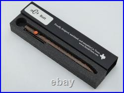 NEWithRARE Tactile Turn x Carryology Black & Orange 2022 Std 5.6 Bolt Action Pen