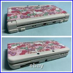 NINTENDO 3DS New3DS Hello Kitty Kisekae Plate Pack Japan Touch Pen Rare