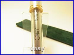 NOS Italian OMAS OGIVA Rare DEMONSTRATOR Ballpoint Pen Perrier Jouet Sleeve