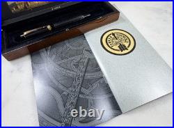 NOS Parker Duofold Greenwich Special Edition Rare Black Rollerball Pen Year 1999