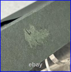 NOS RARE Cross Matte Green & 23K Gold Trim Ballpoint Pen #2602? Black Ink