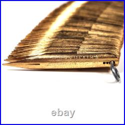 NOS Rare Factory Batch of 175 John Heath's Colonial 1895 Golden Coated Dip Nibs