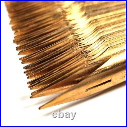 NOS Rare Factory Batch of 175 John Heath's Colonial 1895 Golden Coated Dip Nibs