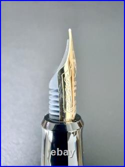 NOS Rare PILOT Custom Art Craft Wood Fountain Pen 14K F-Nib Vintage Japan Unused
